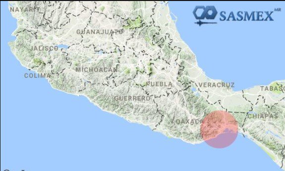 Sismo en CDMX, epicentro en Juchitán, de 5.6 grados