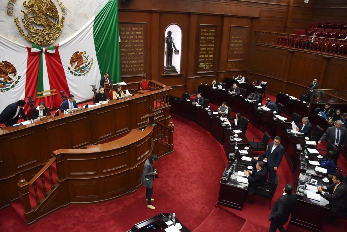 congreso de Michoacán aprueba gastos para 2018