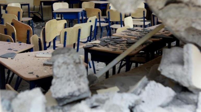 4 meses del sismo: cientos de escuelas y siguen sin clases