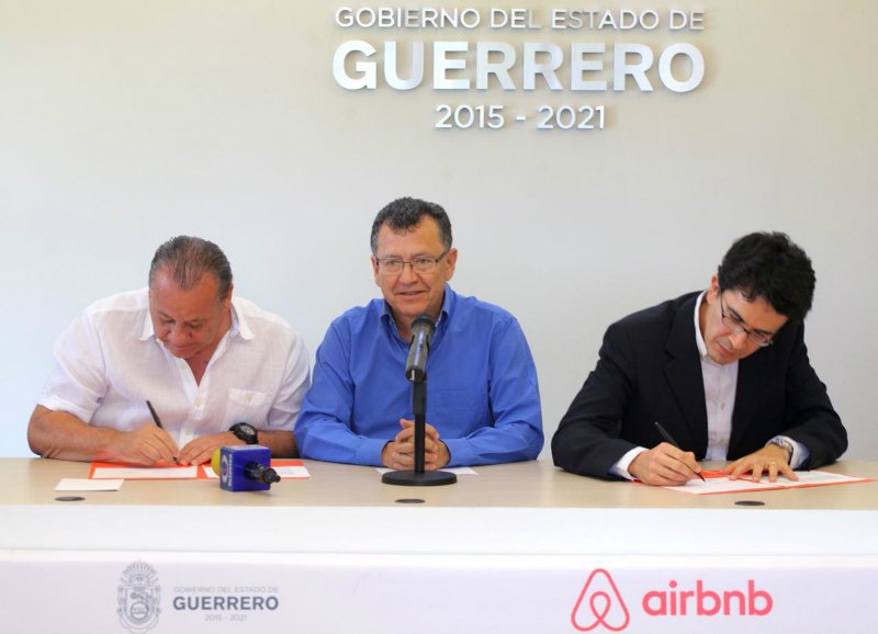 Airbnb y estado de Guerrero firman acuerdo cobro impuestos