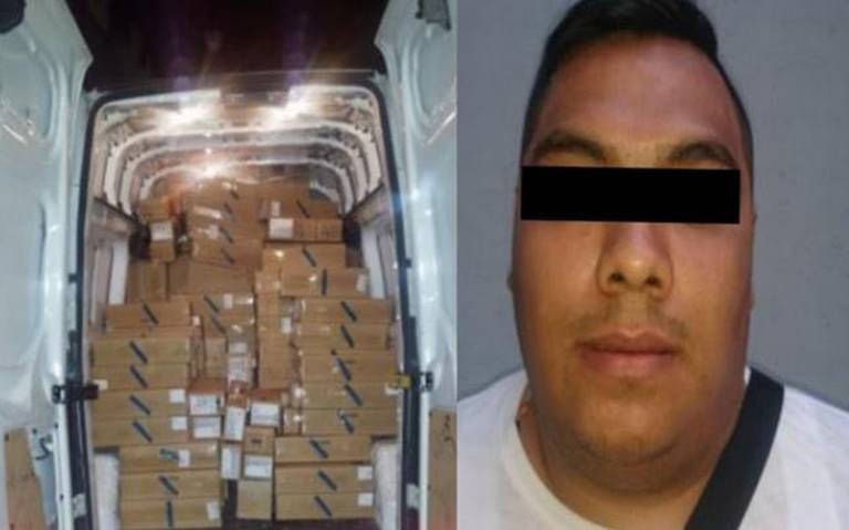 Recuperan 2870 iPhones robados en la Morelos