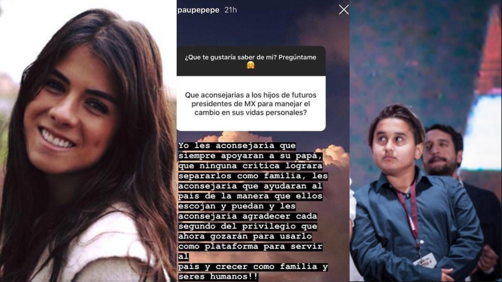 ¿De verdad Paulina Peña dio consejos a los hijos de AMLO?. Noticias en tiempo real