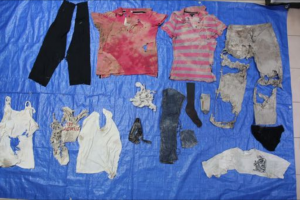 Publican catálogo de ropa encontrada en fosas de Veracruz