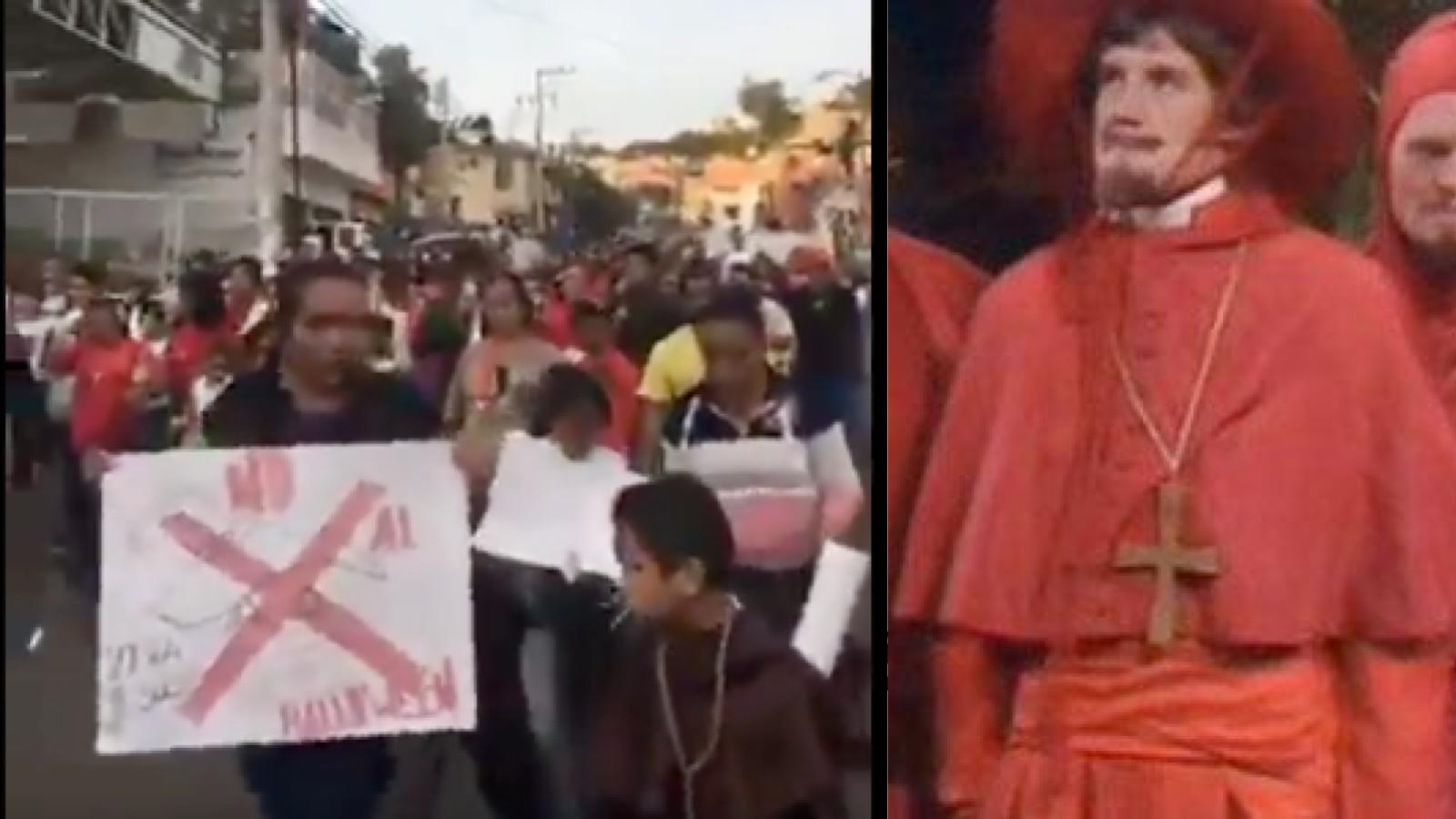 Marchan en Guanajuato… ¿contra el Halloween?. Noticias en tiempo real