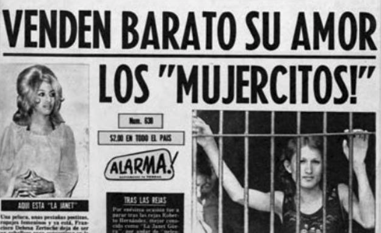 Homofobia, Historia, Prensa, Mexicana Alarma! Mujercitos