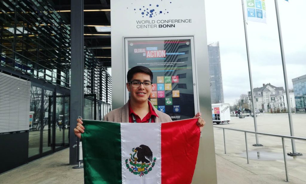 Estudiante del Politécnico representará a México en festival de la ONU