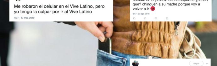 Festivales de música, favoritos para robo de carteras y celular