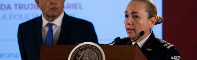Ella es la doctora Trujillo, la policía con 12 doctorados que coordinará con GN