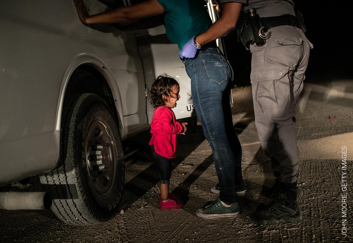 El retrato de una niña detenida en EEUU ganó el World Press Photo