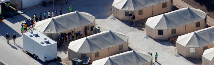 Campos de concentración para migrantes en EEUU y México