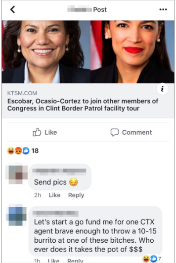 Patrulla Fronteriza hace comentarios racistas en grupo de FB