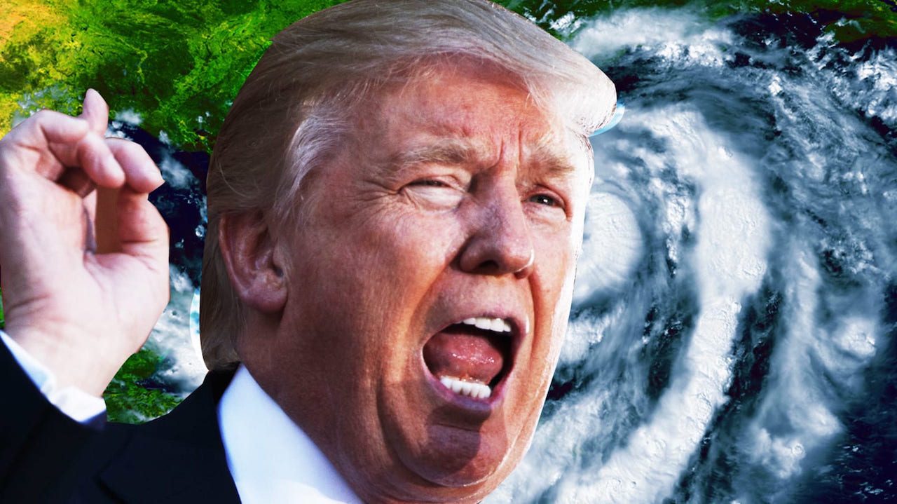 Donald Trump propuso usar bombas nucleares contra huracanes