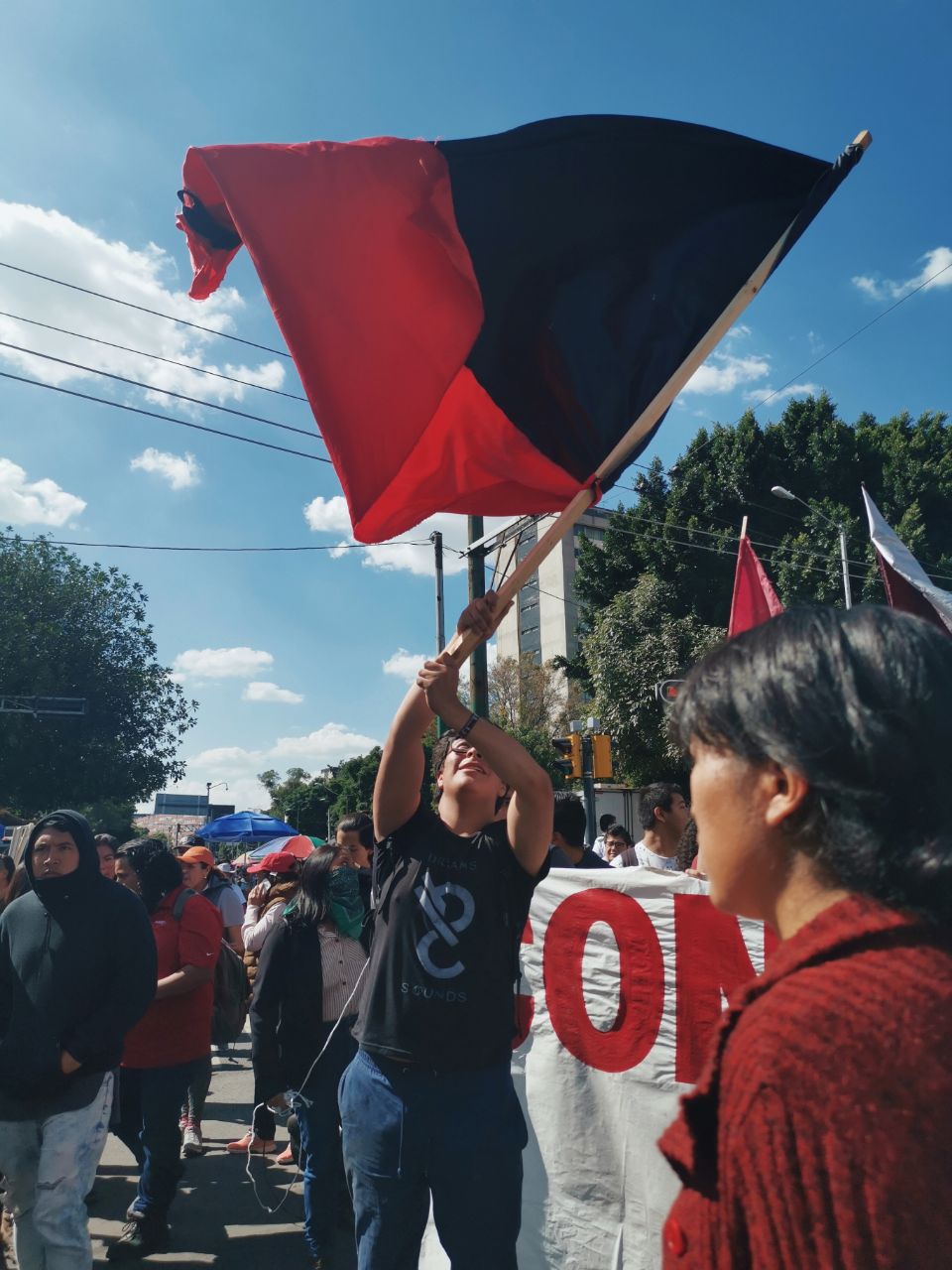 Así se está viviendo la marcha a 51 años de Tlatelolco