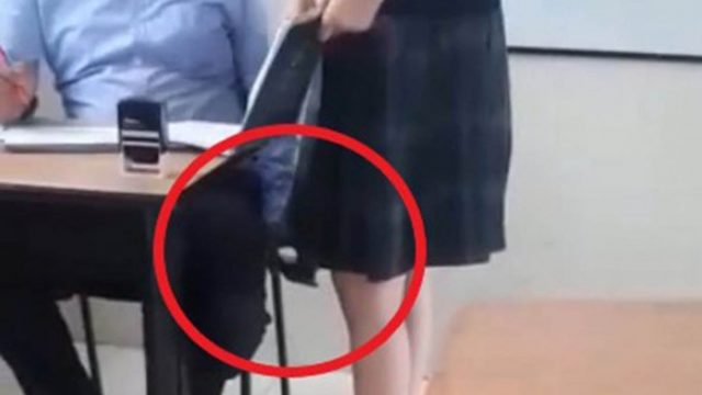Profesor despedido por grabar debajo de la falda a alumnas