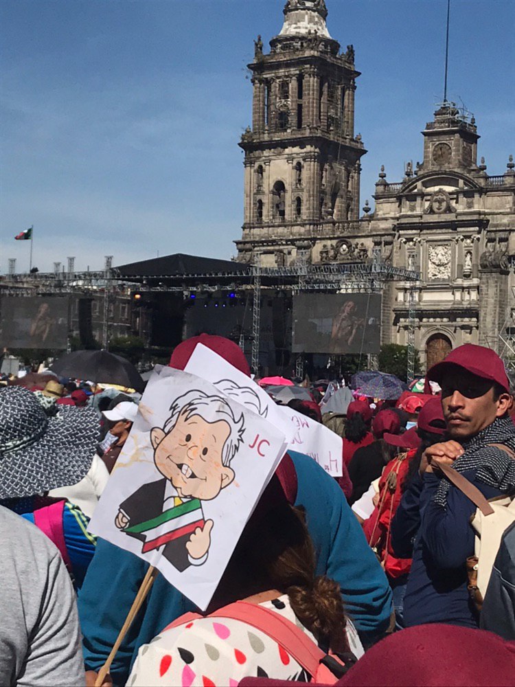 Así la celebración AMLO Fest en el Zocalo CDMX en fotos