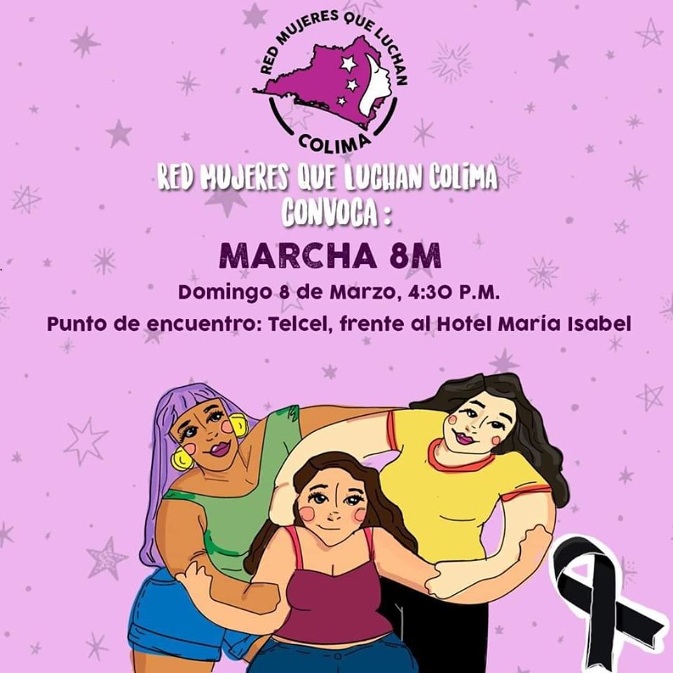 8 Marzo, Marcha Feminista, México, 2020