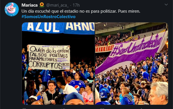 Feministas, La Poderosa, Colombia, Fútbol