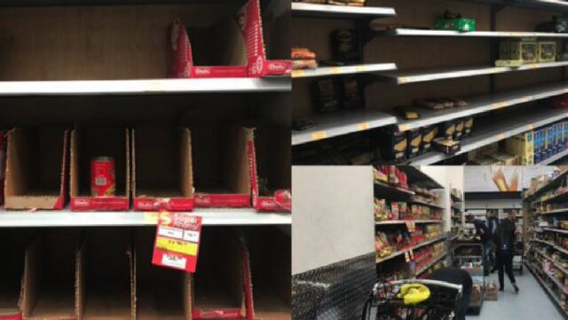 Efecto Panico, Vacia, Supermercados CDMX, Coronavirus