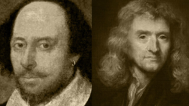Newton, Shakespeare, Cuarentena, Coronavirus