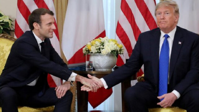 Donald Trump, Emmanuel Macron, Filtrar, Conversaciones