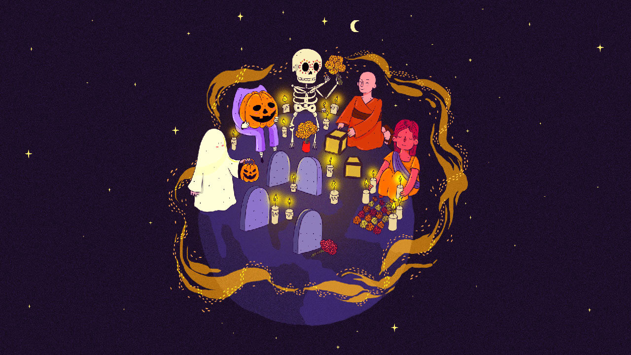 El Día de Muertos no sólo se celebra en México. En el mundo también hay diferentes maneras de conmemorar esa festividad