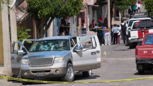 Matan cinco personas funeral Guanajuato