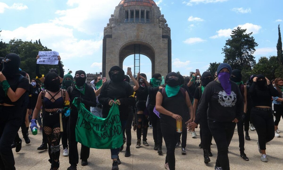 Horario y ruta de la marcha feminista en la Ciudad de México.