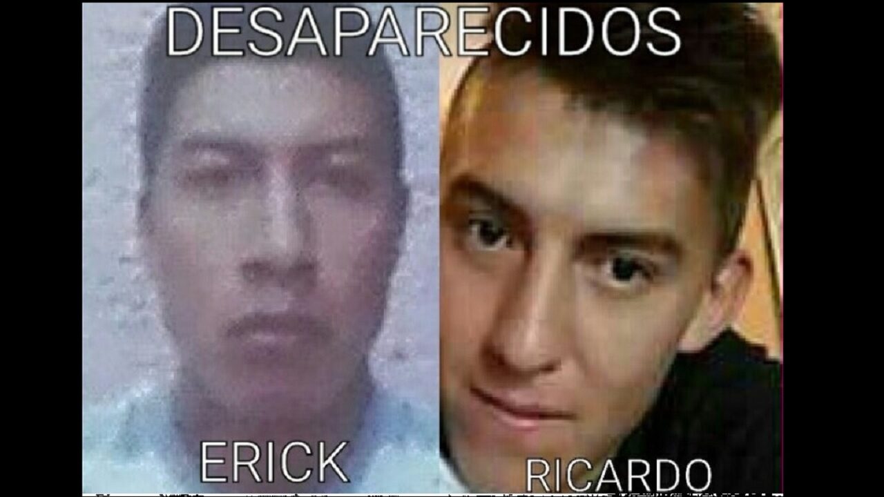 Erick Ricardo desaparecidos Edomex