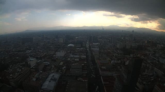Llueve en al menos 8 alcaldías de la Ciudad de México