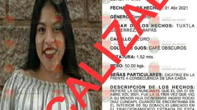 Encontraron con vida a Rocío Cundapi, victima de abuso sexual