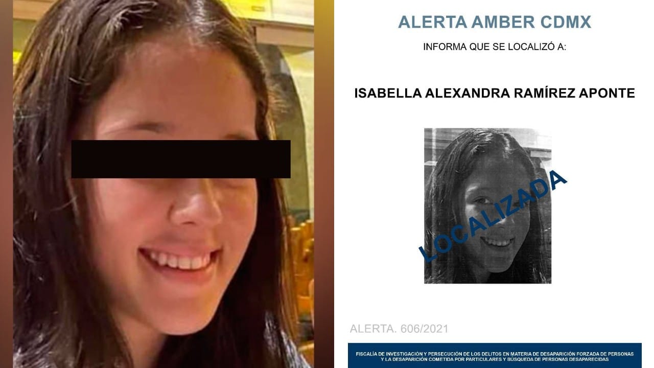Isabella Alexandra desaparición CDMX