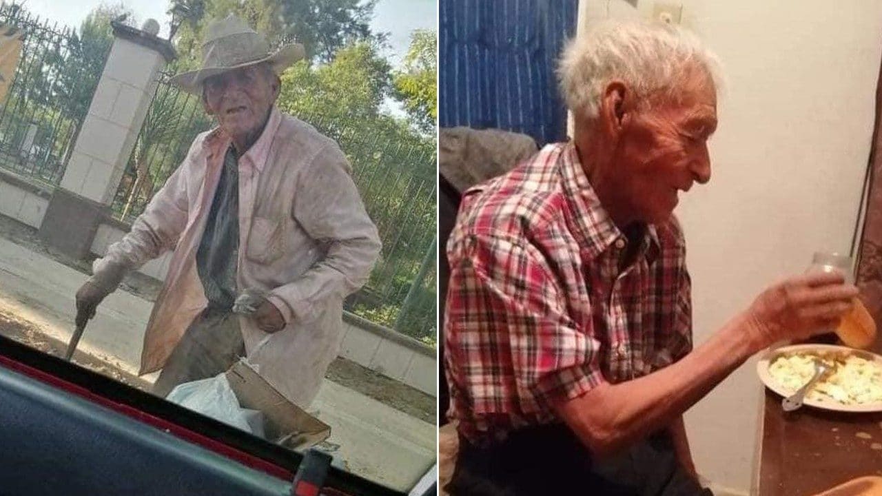 abuelito 108 años situación calle Torreón