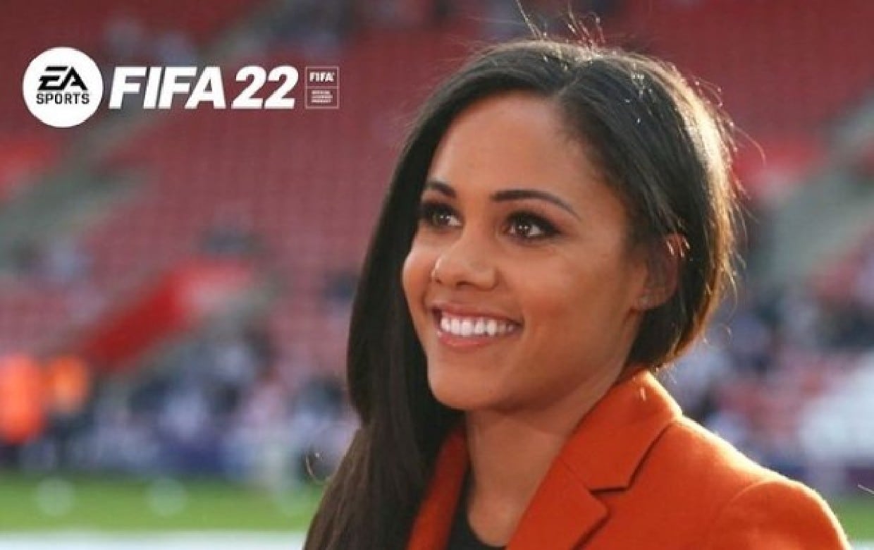 Alex Scott será la primera mujer comentarista en la historia del FIFA 22