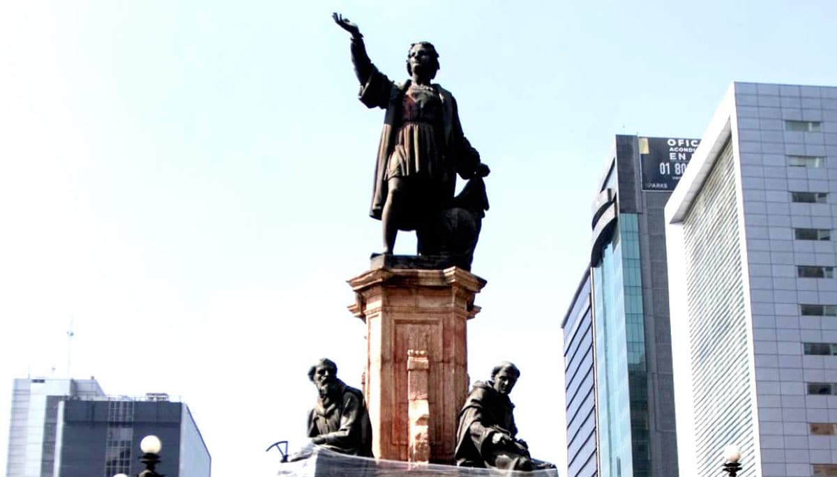Estatua de Cristóbal Colón será sustituida por la de una mujer indígena
