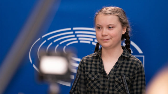Greta Thunberg grita “Puedes meter tu crisis climática hasta el trasero”