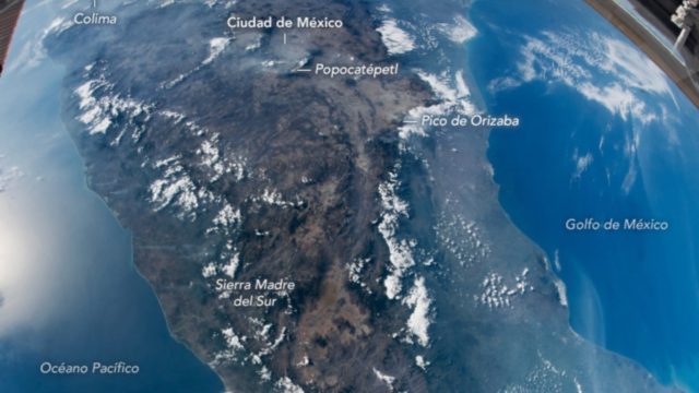 ¡Todo es muy diferente!: NASA revela cómo se ve realmente México desde el espacio