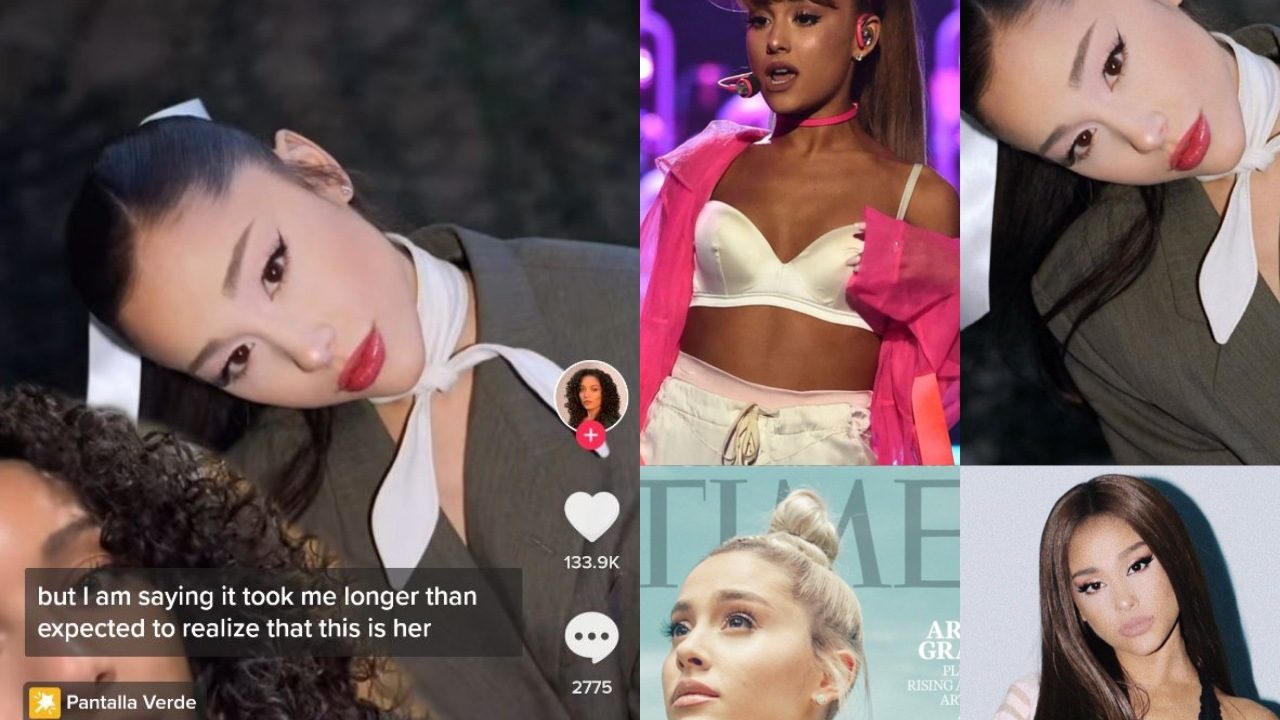 TikToker señala que Ariana Grande es un camaleón racial