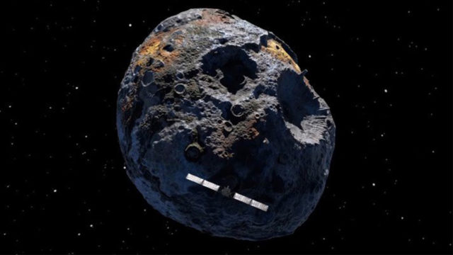 NASA investigará un asteroide rico en metales