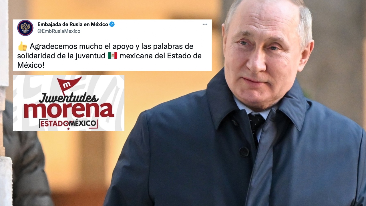 Jóvenes de Morena apoyan a Rusia?, la embajada agradece y el partido  rechaza la postura