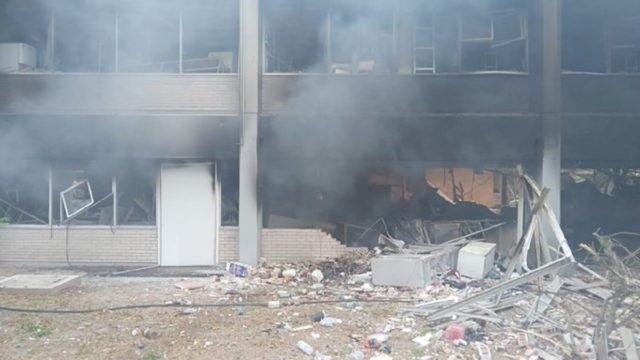 Explosión FES Zaragoza Imágenes UNAM Incendio