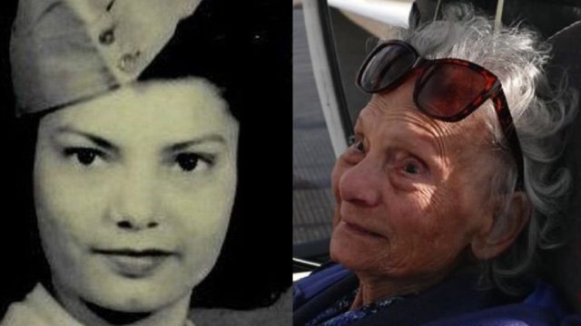 Aviadora veterana de guerra volvió a pilotar un avión a sus 99 años. Sus habilidades están intactas
