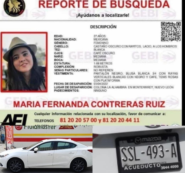 Nuevo León: Hallan cuerpo en cateo a casas vinculadas con la desaparición de María Fernanda