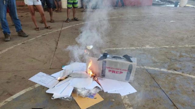 Oaxaca Elecciones Desastres Naturales