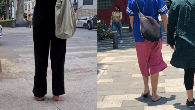 Extranjeros andan descalzos en calles de la Roma o Condesa y te decimos porqué