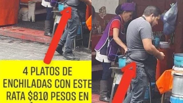 ¿Qué rompió?: Compran enchiladas en Michoacán, y les salen a 800 pesos