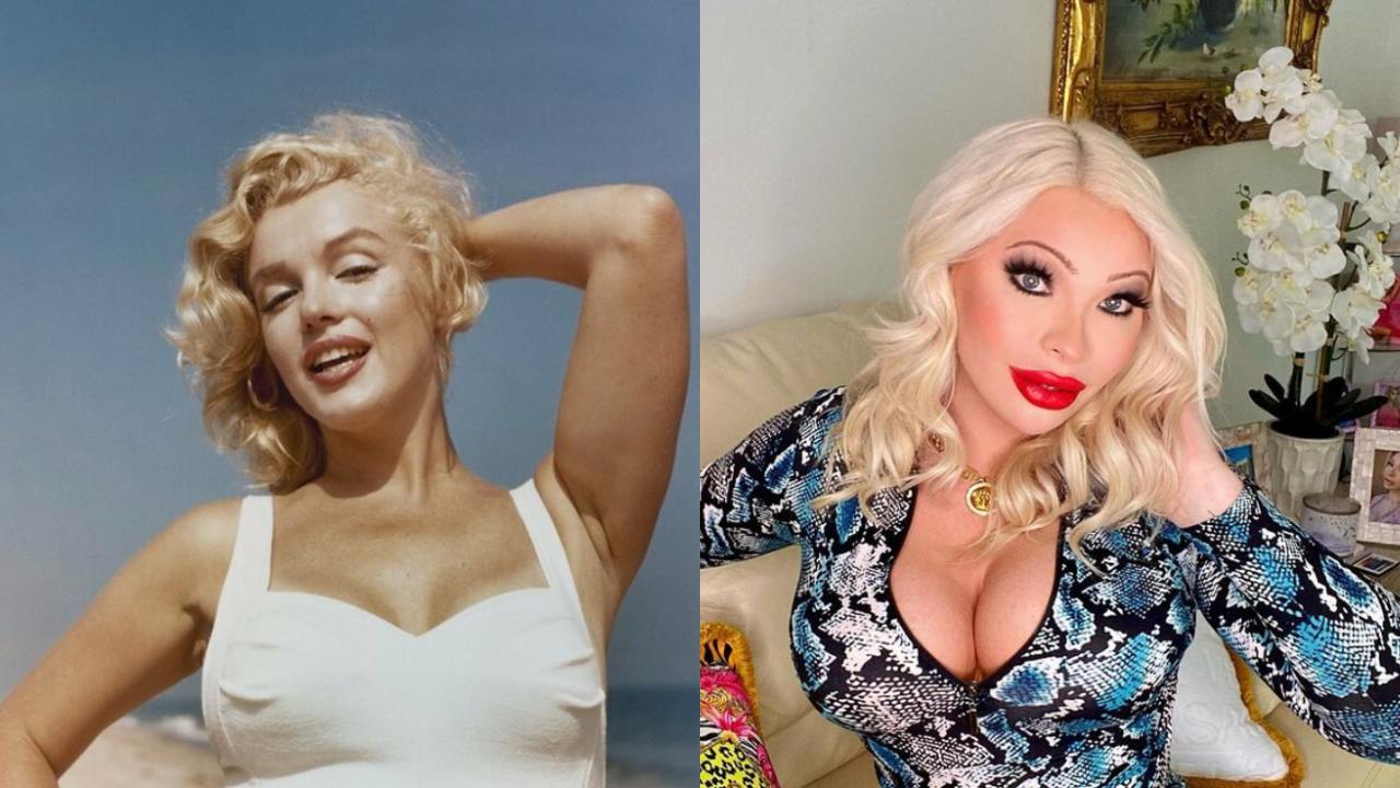 Mujer gasta 1 mdp en cirugías para parecerse Marilyn Monroe; "estoy muy contenta", dijo