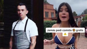 “Tú sigue bailando”: Chef mexicano respondió a influencer que lo atacó por no dar comida gratis