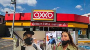 Un par de extranjeros se sorprenden al entrar a un Oxxo en CDMX y el video se hace viral en redes sociales.