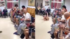 Asilo de ancianos en Taiwán contrata a una stripper y termina ofreciendo disculpas [Video]