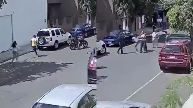 Video: Mujer en Guadalajara persigue y golpea a hombre que la asaltó